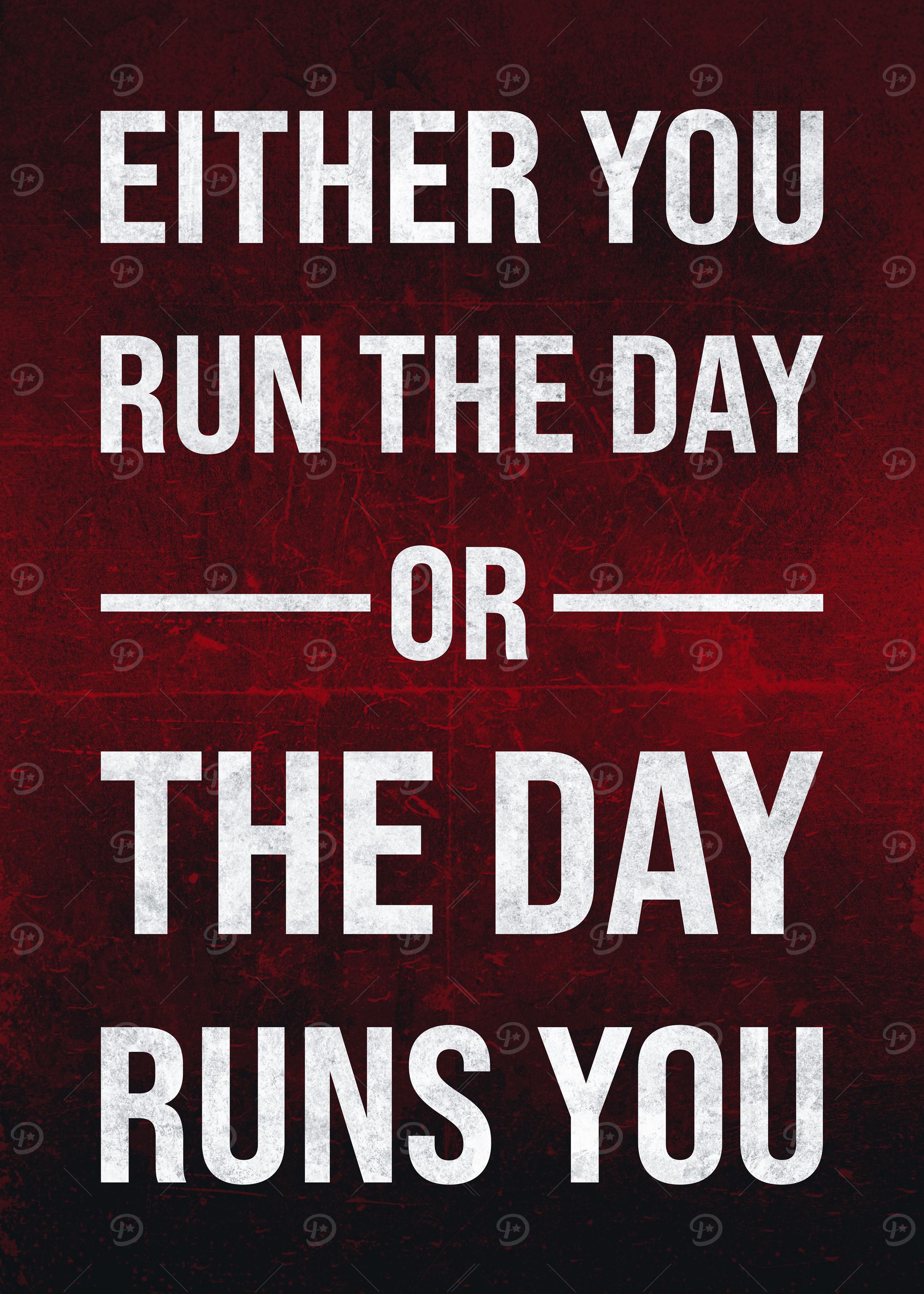 Run the Day Quote
