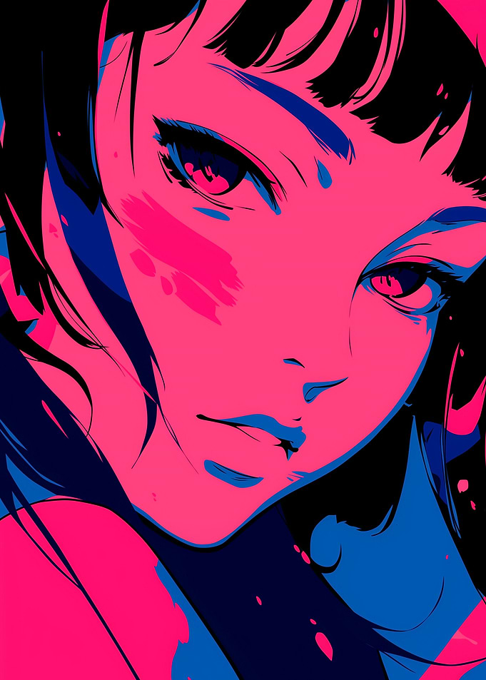 Anime Girl Portrait