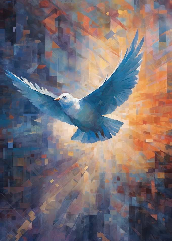 Dove of Peace Painting