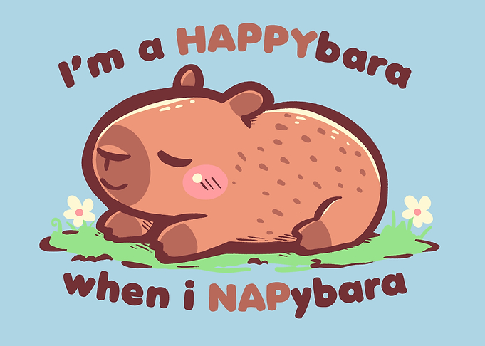 Happybara when I Napybara