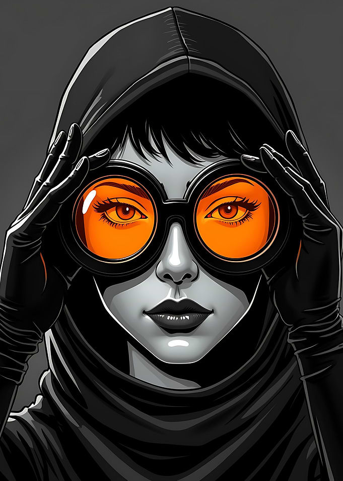 Woman in Goggles