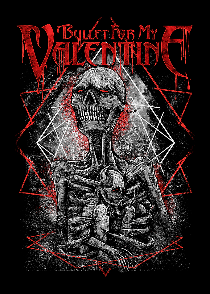 Bullet For My Valentine Skull Artwork