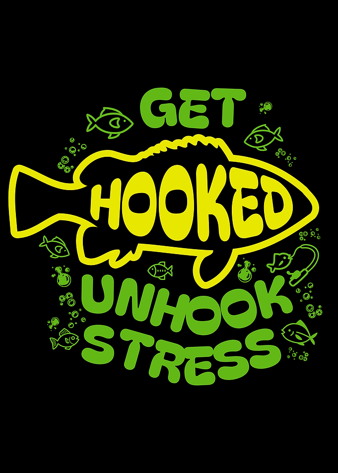 Fishing Get Hooked Unhook Stress