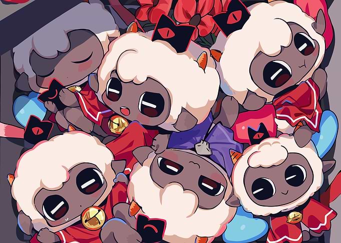 Cute Sheep Plush Toys