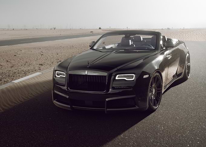 Black Rolls Royce Dawn