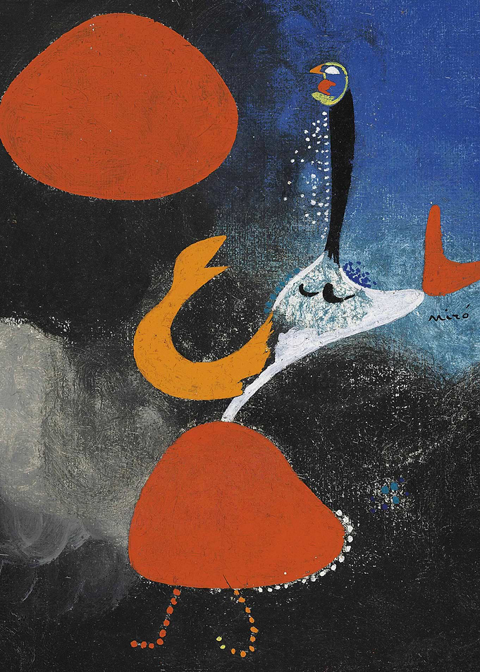 Miro Abstract Painting