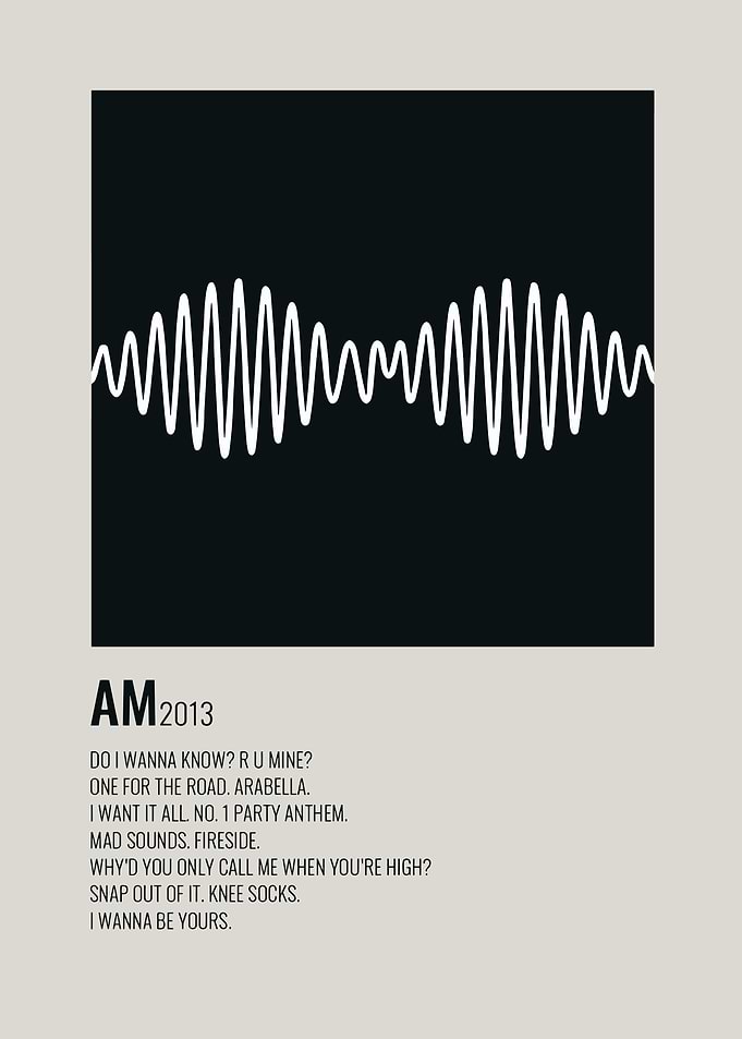 Arctic Monkeys AM Album Cover