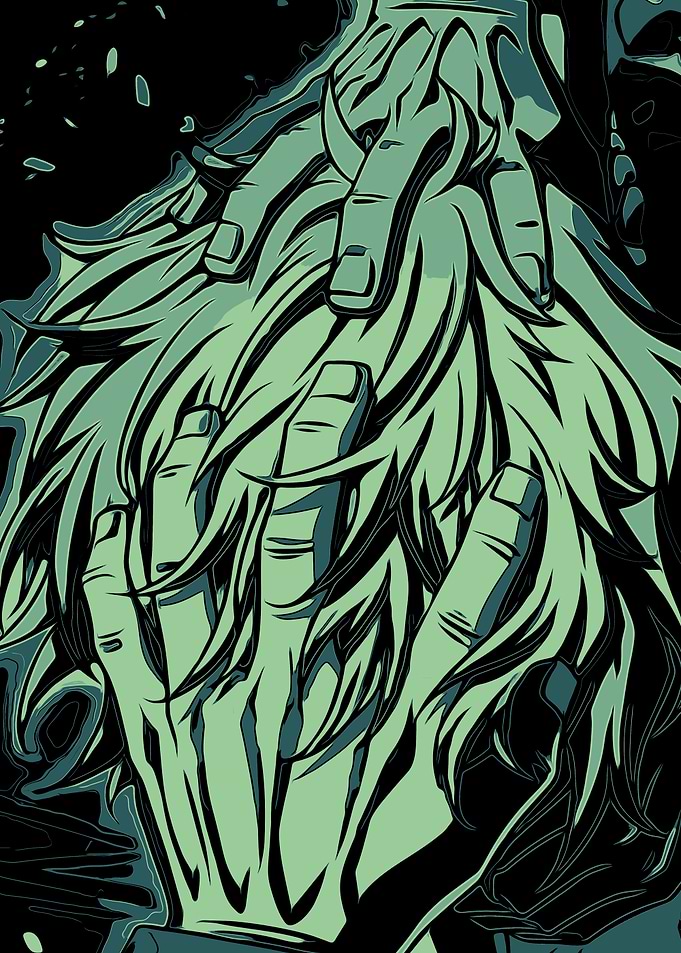Green Hand Illustration