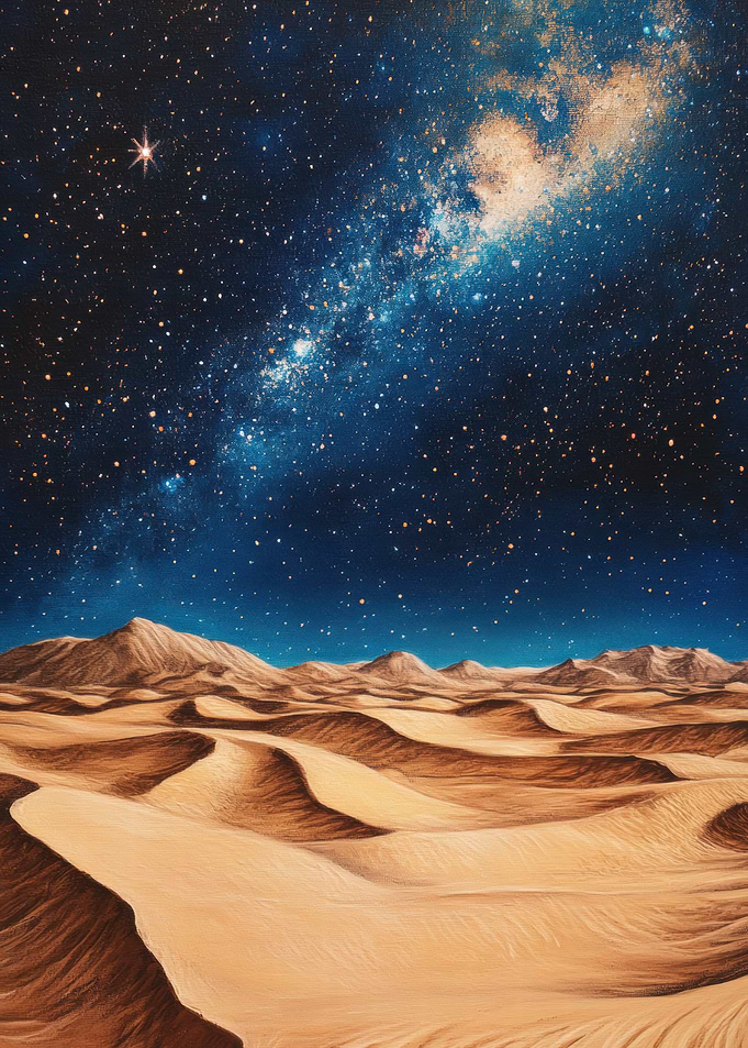 Desert Night Sky