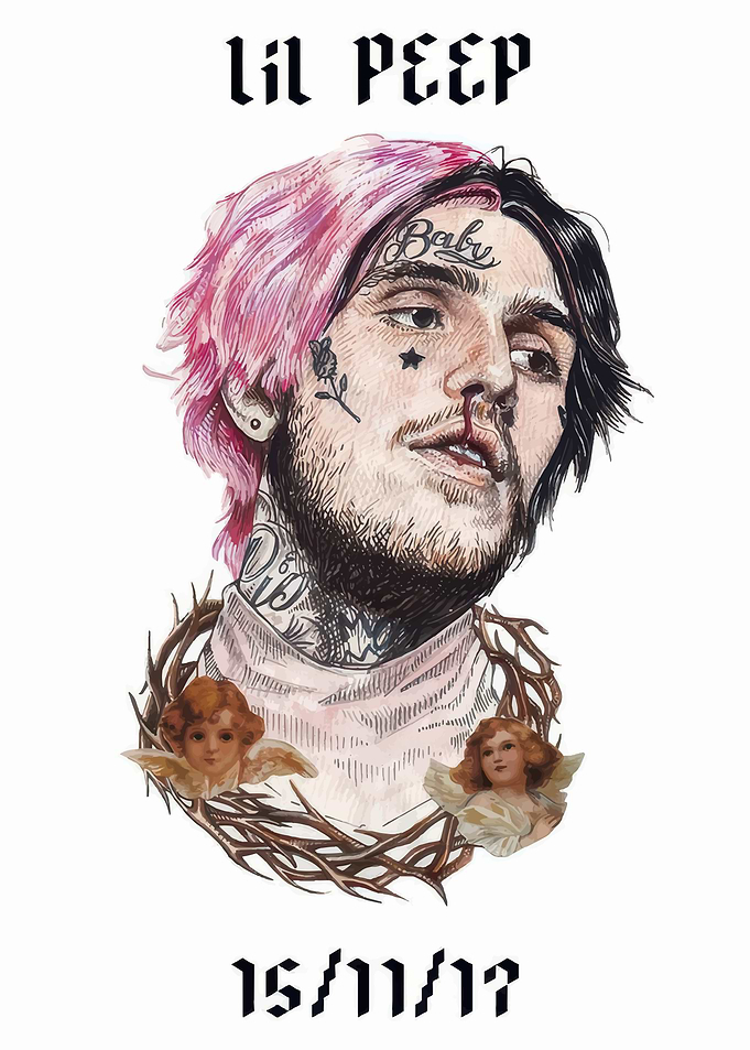 Lil Peep Portrait