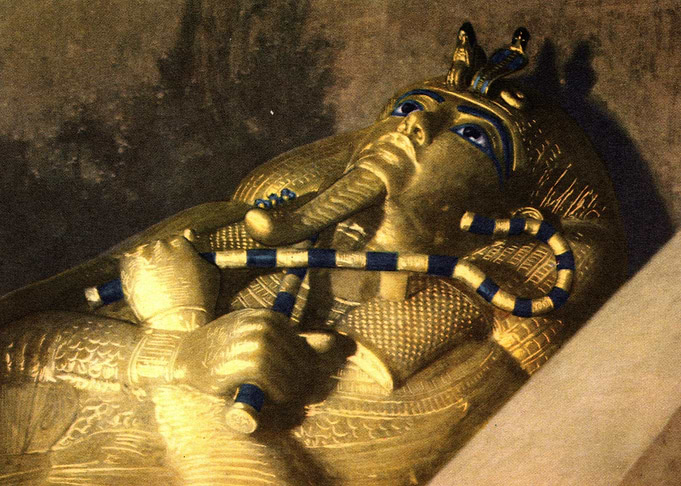 Tutankhamun's Golden Mask Ancient Egypt