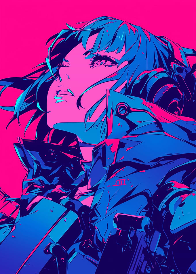 Cyberpunk Anime Girl