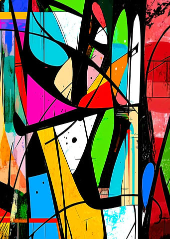 Abstract Geometric Art