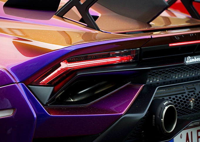 Lamborghini Rear View