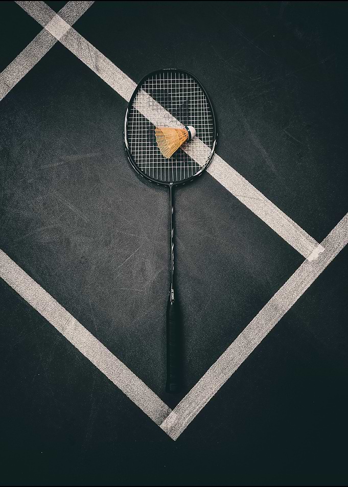 Professional Badminton Lover Player