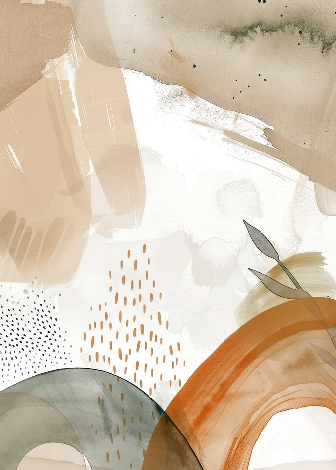 Abstract Watercolor Art