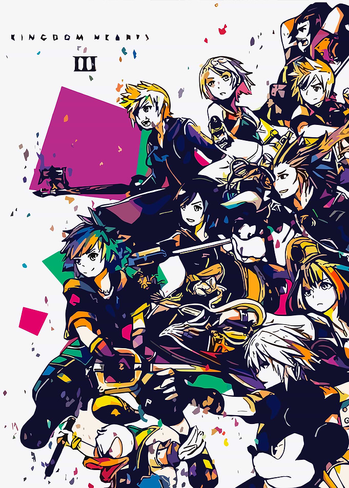 Kingdom Hearts III Art Print