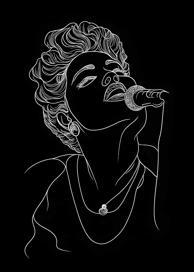 Ella Fitzgerald A legendary musician Art
