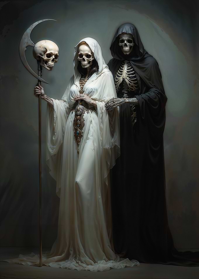 Death and the Maiden, Santa Muerte