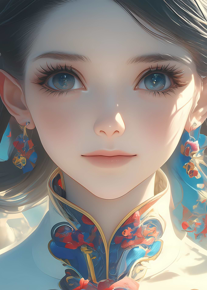 Anime Girl Portrait