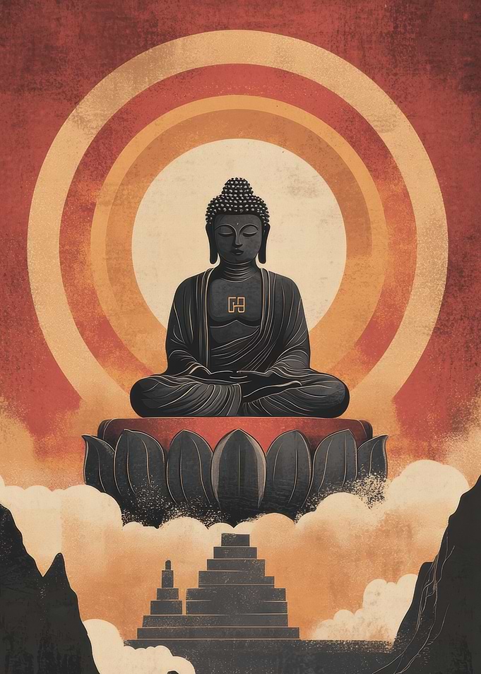 Buddha Meditation Art