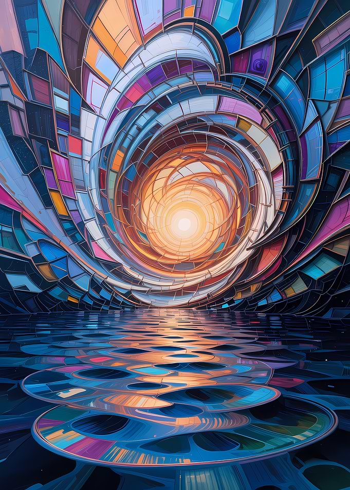 Stained Glass Vortex