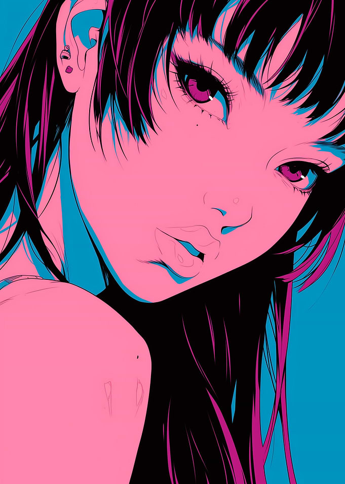 Anime Girl Portrait