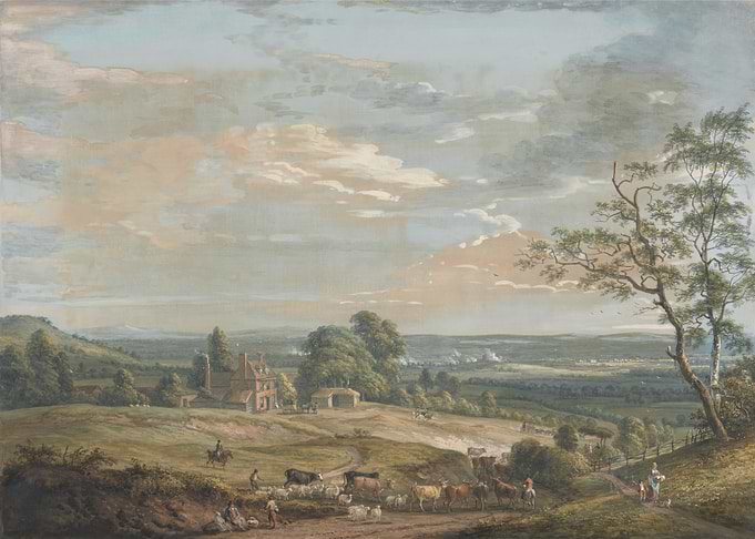 Countryside Landscape Painting
