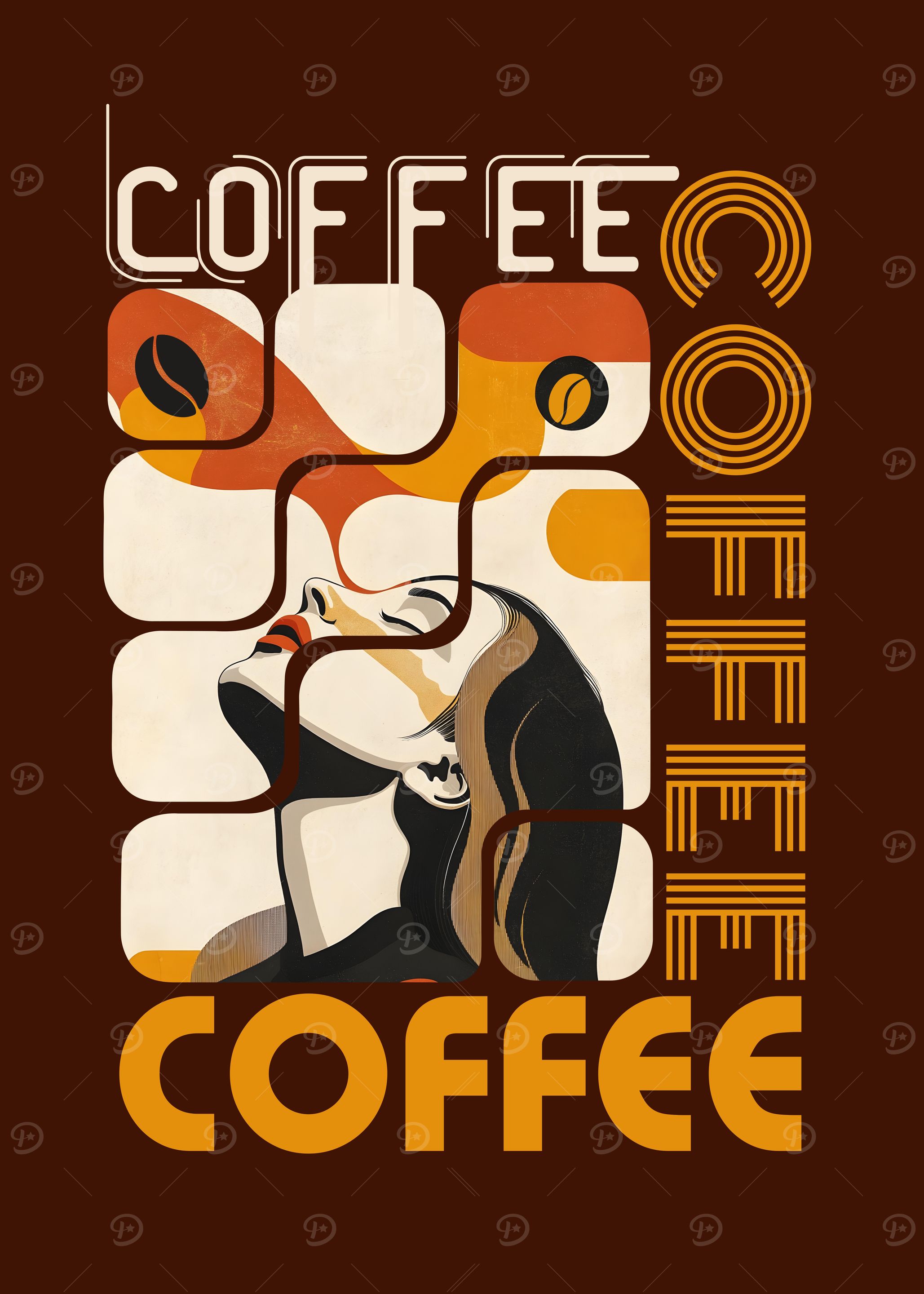 Retro Coffee Poster