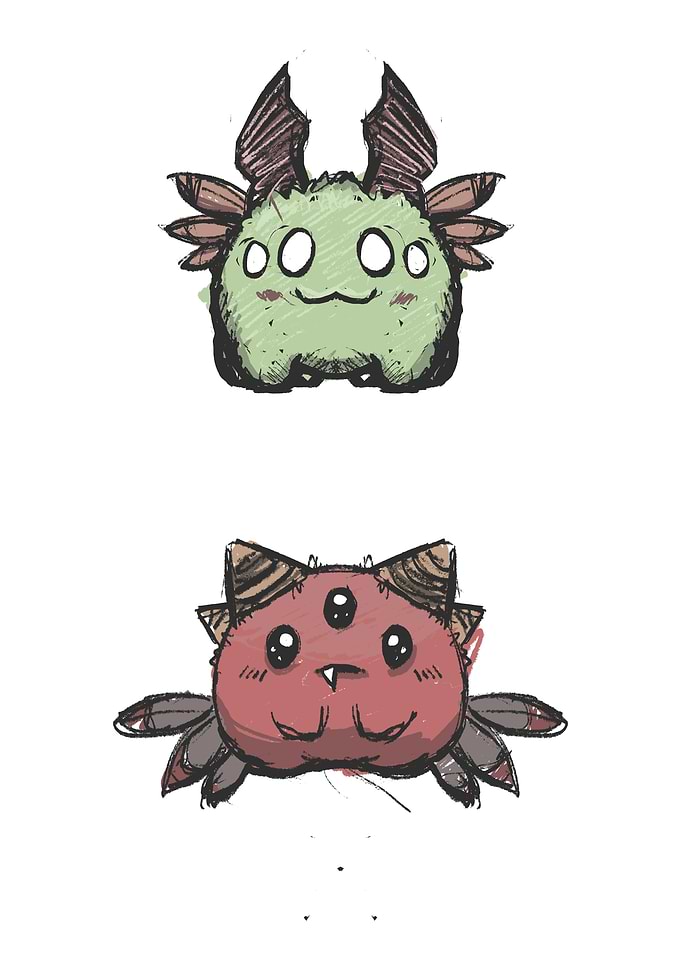 Cute Monster Drawings