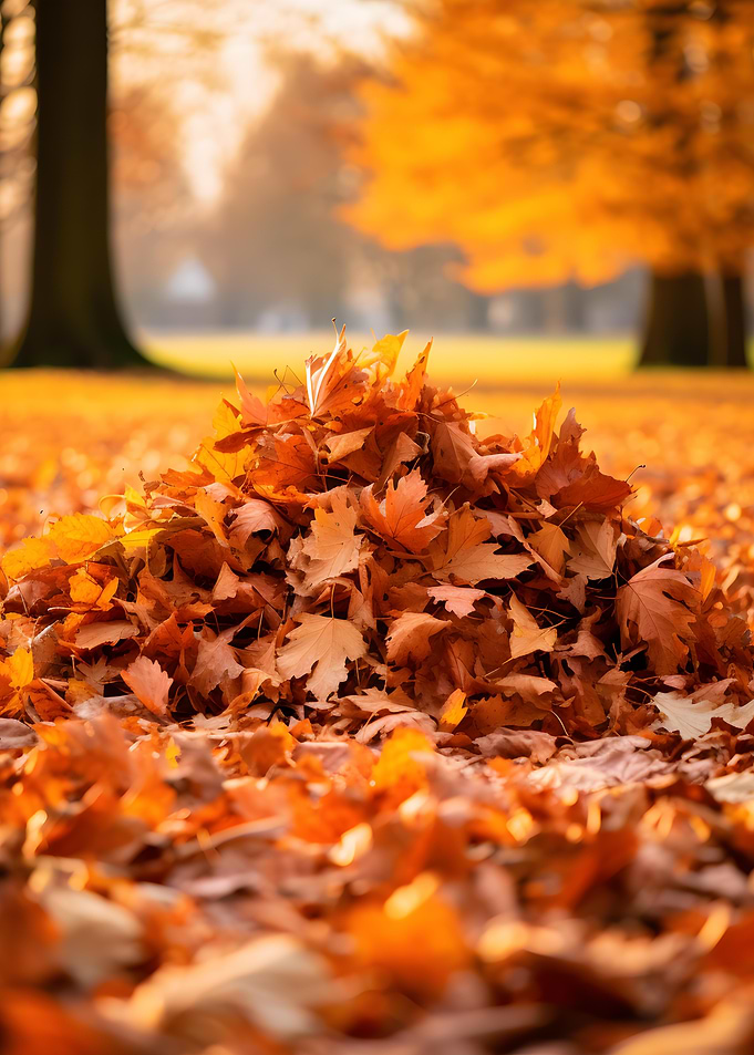 Pile of Autumn Leaves
