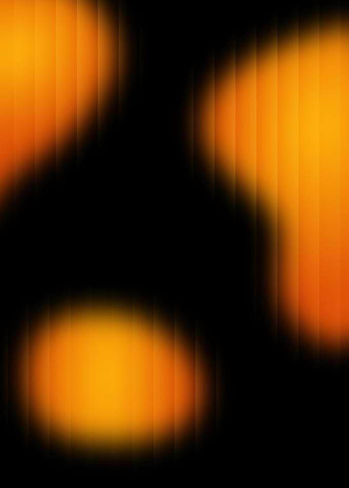 Abstract Orange and Black Background