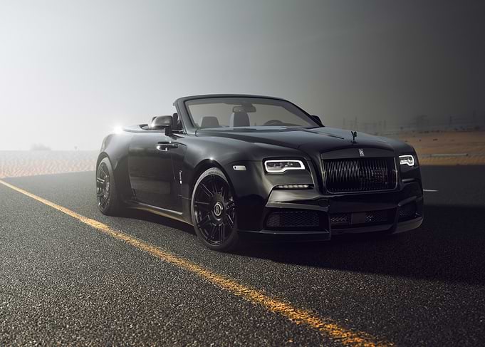 Black Rolls Royce Dawn