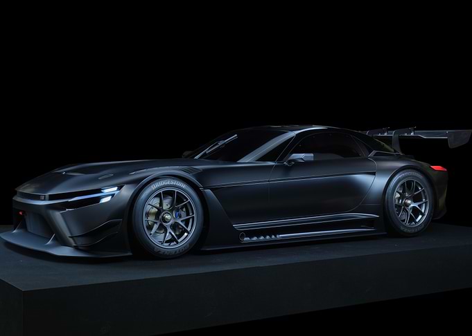 Black Sports Car Render