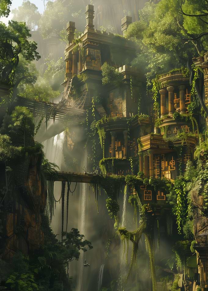Mystcal Castle Temple