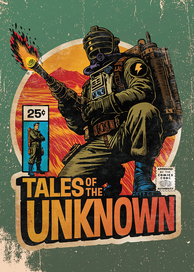 Tales of the Unknown (Comic book art)