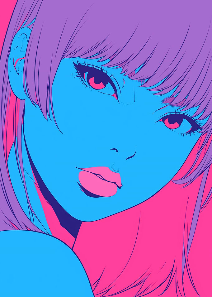 Anime Girl Portrait