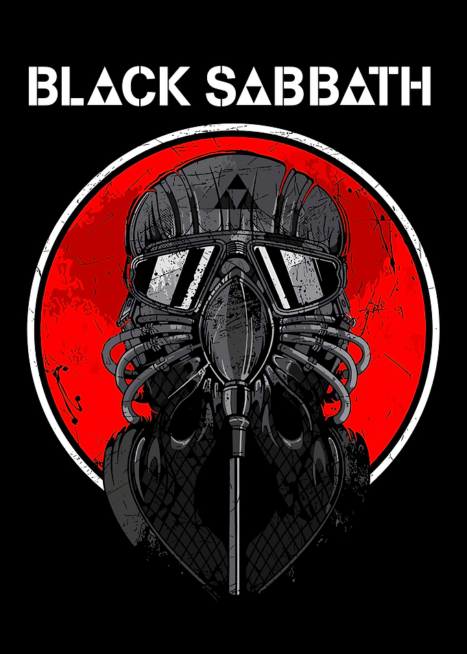 Black Sabbath Gas Mask
