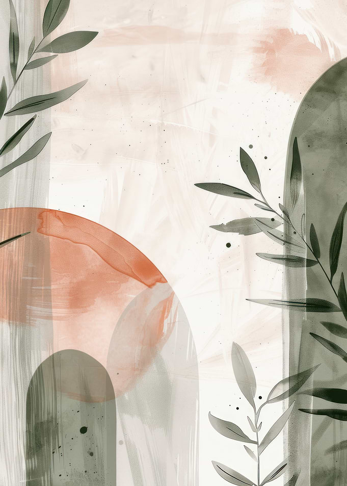 Abstract Watercolor Art