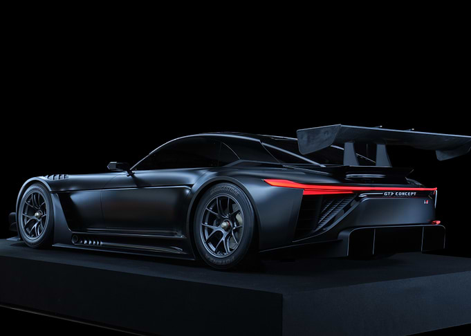 Black Sports Car Concept