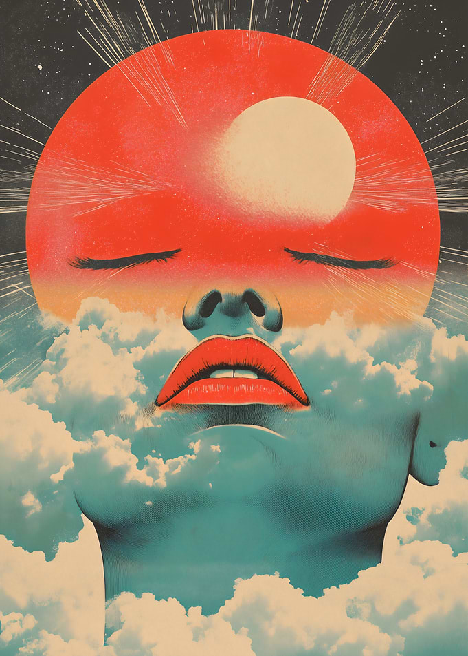 Abstract Woman Vintage