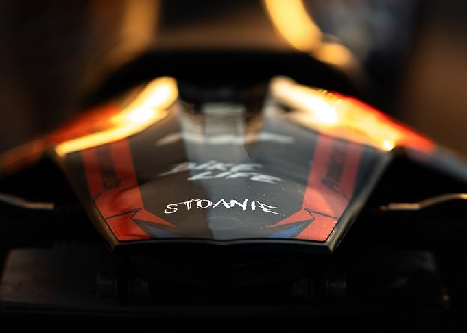 Motorcycle Seat Detail
