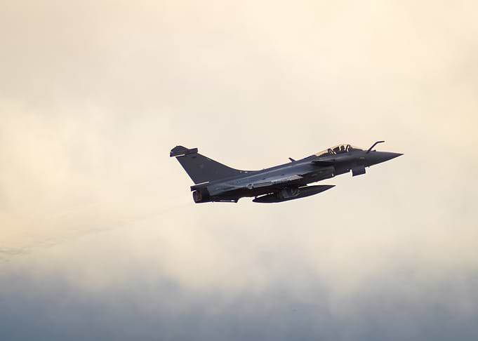 Dassault Rafale M taking off