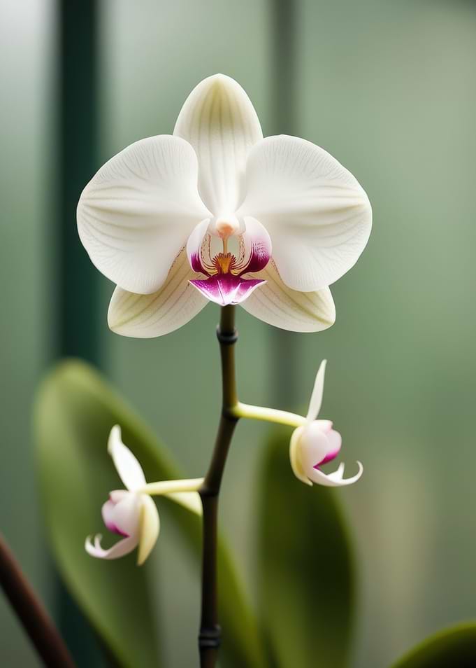 White Orchid Flower
