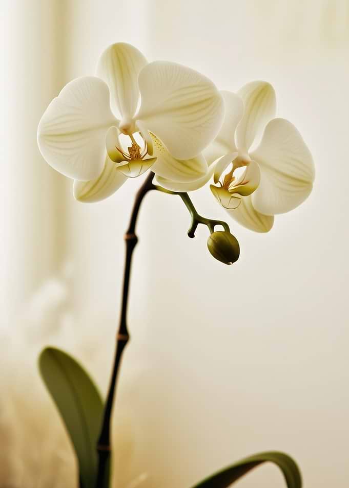 White Orchid Flower