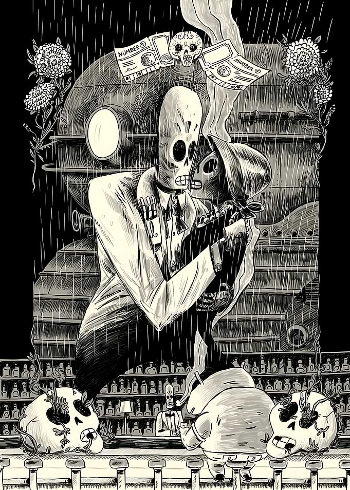 Grim Fandango Game Art