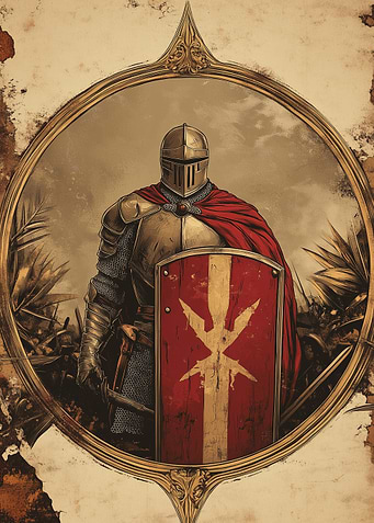 Medieval Knight Portrait