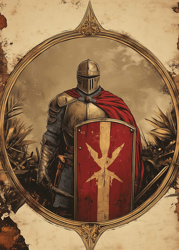 Medieval Knight Portrait