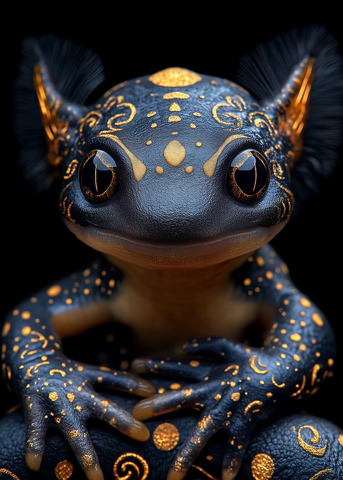 Golden Frog Creature