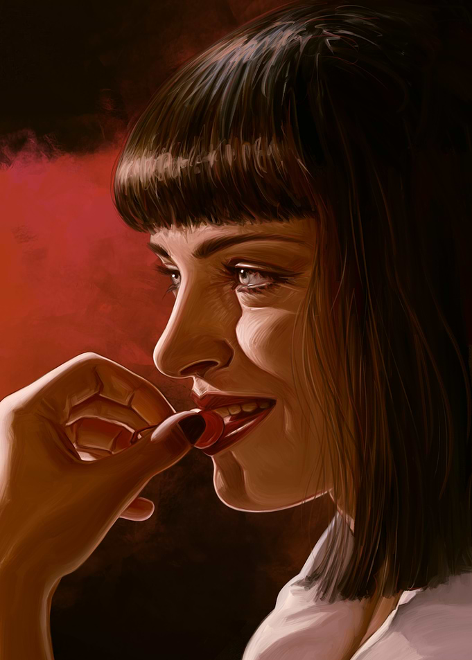 Mia Wallace Portrait